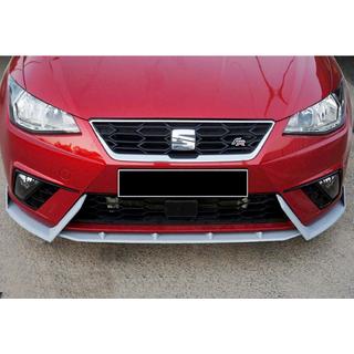 Etupuskurin lip-spoileri DPT V-2 (kiiltävä musta) Seat Ibiza 2010–2017 kuva 4