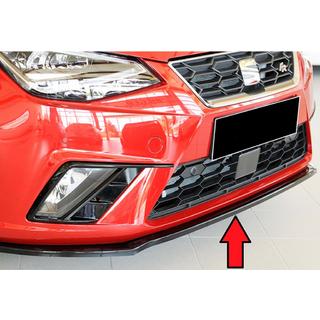 Etupuskurin lip-spoileri DPT V-4 (kiiltävä musta) Seat Ibiza 2010–2017 kuva 4