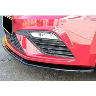 Etupuskurin lip-splitteri DPT (Cupra, 2017-2020, kiiltävä musta) kuva 3