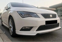 Seat Leon 2013–2020 DPT V-1 etulipan spoileri (2013-2016, maalattavaksi) kuva 1
