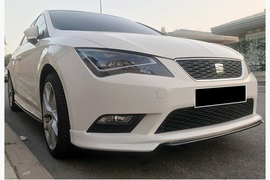 Seat Leon 2013–2020 DPT V-1 etulipan spoileri (2013-2016, maalattavaksi) Image