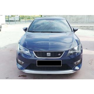 Etupuskurin lip spoilere DPT V-2 (2013-2016, kiiltävä musta) Seat Leon 2013–2020 kuva 1
