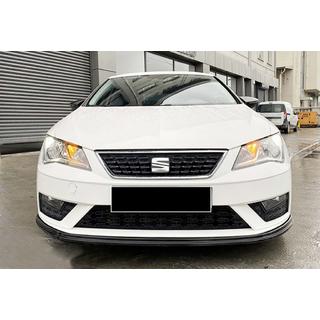Etupuskurin lip spoiler DPT V-4 (2017-2020, kiiltävä musta) Seat Leon 2013–2020 kuva 2