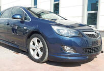 Opel Astra J 2009–2015 Etupuskurin lip-spoileri DPT V-2 (maalattavaksi) kuva 3