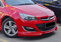 Opel Astra J 2009–2015 Etupuskurin lip-spoileri DPT V-3 (maalattavaksi) kuva 3
