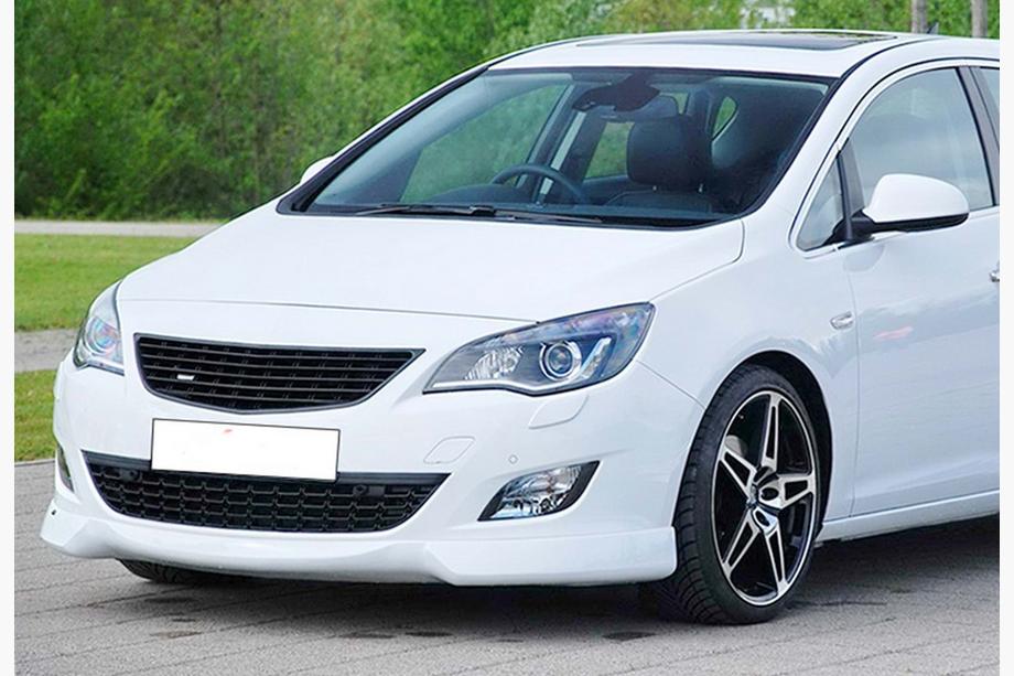 Opel Astra J 2009–2015 Etupuskurin lip-spoileri DPT V-4 (maalattavaksi) Kuva 2
