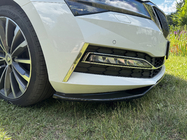 Skoda Superb 2015–2024 DPT V-2 etulippa (2015-2020, kiiltävä musta) kuva 5