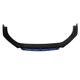 Yleismallinen etupuskurin lip spoiler DPT Blue V-2 (ABS, kiiltävä musta)