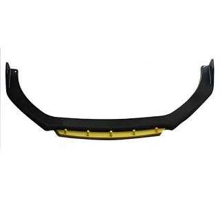Yleismallinen etupuskurin lipa DPT Yellow V-2 (ABS, kiiltävä musta)