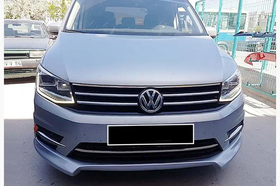 Volkswagen Caddy 2015–2020 Etuhelman lisäosa DPT (maalattavaksi) Image