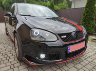 Volkswagen Golf 5 2003–2009 DPT V-2 etulippa (GTI, kiiltävän musta) kuva 4
