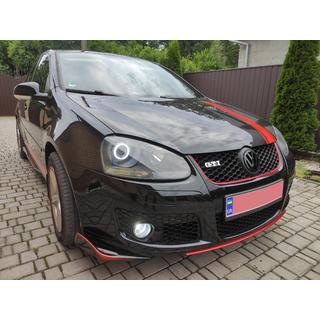 DPT V-2 etulippa (GTI, kiiltävän musta) Volkswagen Golf 5 2003–2009 kuva 4