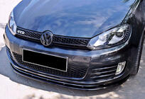 Volkswagen Golf 6 2008–2014 DPT V-2 etulippa (GTI, kiiltävän musta) kuva 1