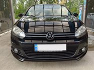 Volkswagen Golf 6 2008–2014 Etupuskurin lipspoileri DPT V-2 (maalattavaksi) kuva 3