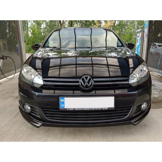 Etupuskurin lipspoileri DPT V-2 (maalattavaksi) Volkswagen Golf 6 2008–2014 kuva 3
