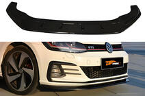 Volkswagen Golf 7/E-Golf 2012–2020 Etupuskurin lipa DPT V-1 (GTI:lle, 2017-2019, kiiltävä musta) kuva 1