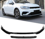 Volkswagen Golf 7/E-Golf 2012–2020 DPT V-5 etulippa (R / R-Line HB, 2017-2019, kiiltävän musta) kuva 1