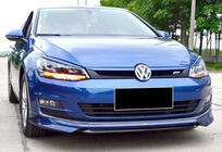 Volkswagen Golf 7/E-Golf 2012–2020 Etupuskurin lipspoileri DPT V-1 (alkuperäiselle puskurille, 2012-2017, maalattavaksi) kuva 1