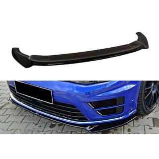 DPT V-2 etupuskurin lip spoileri (R / R-Line HB, 2012-2017, kiiltävä musta) Volkswagen Golf 7/E-Golf 2012–2020 kuva 4