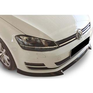 Etupuskurin lip-spoileri DPT V-4 (alkuperäiselle puskurille, 2012-2017, kiiltävä musta) Volkswagen Golf 7/E-Golf 2012–2020 kuva 1