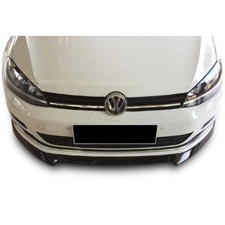 Etupuskurin lip-spoileri DPT V-4 (alkuperäiselle puskurille, 2012-2017, kiiltävä musta) Volkswagen Golf 7/E-Golf 2012–2020 kuva 2