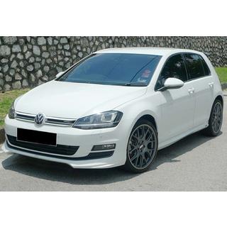 Etupuskurin lip-spoileri DPT V-5 (alkuperäiselle puskurille, 2012-2017, kiiltävän musta) Volkswagen Golf 7/E-Golf 2012–2020 kuva 3