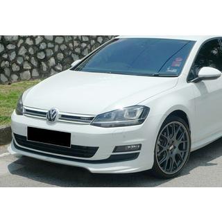 Etupuskurin lip-spoileri DPT V-5 (alkuperäiselle puskurille, 2012-2017, kiiltävän musta) Volkswagen Golf 7/E-Golf 2012–2020 kuva 1