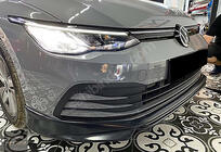 Volkswagen Golf 8 2019– Etupuskurin lip-spoileri DPT V-1 (musta kiiltävä) kuva 1