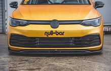 Volkswagen Golf 8 2019– Etupuskurin lip-spoileri DPT V-2 (kiiltävä musta) kuva 1
