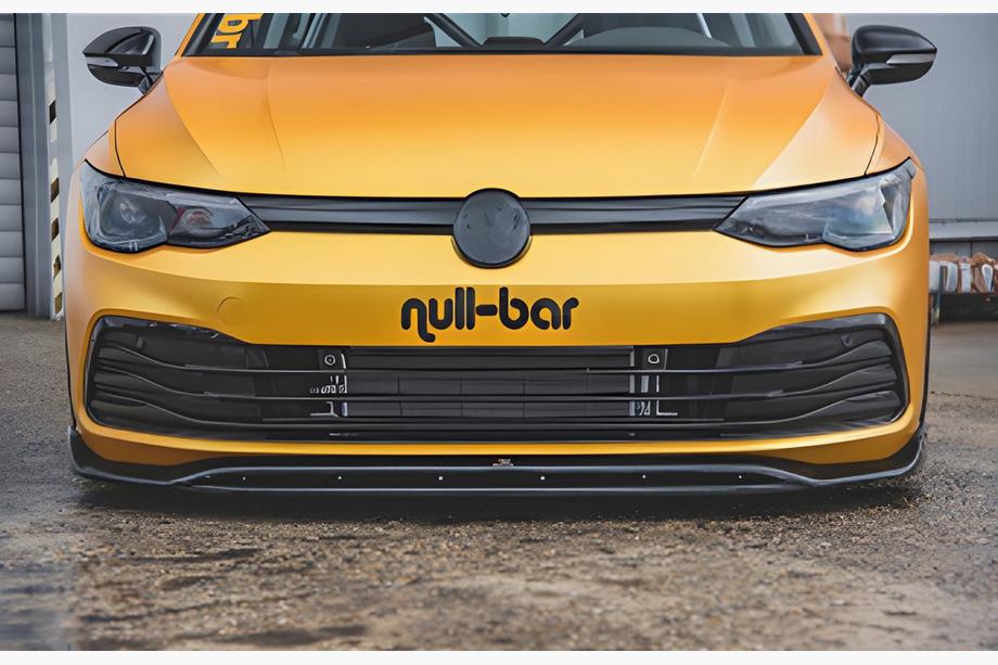 Volkswagen Golf 8 2019– Etupuskurin lip-spoileri DPT V-2 (kiiltävä musta) Image