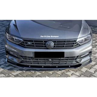 Etuhelma DPT V-1 (R-Line, 2015-2019 EU, kiiltävä musta) Volkswagen Passat B8 2015–2023 kuva 1