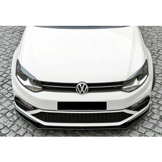 DPT etupuskurin lip spoileri (GTI, 2014-2017, kiiltävä musta) Volkswagen Polo 2010–2017 kuva 4