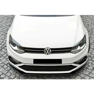 DPT etupuskurin lip spoileri (GTI, 2014-2017, kiiltävä musta) kuva 4