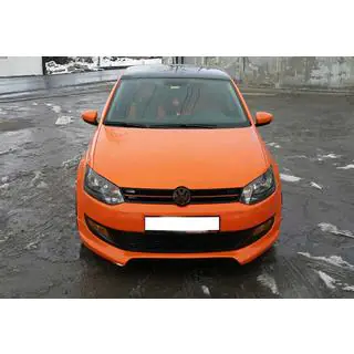 Etupuskurin lip spoiler DPT (2009-2013, musta kiiltävä)