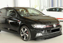 Volkswagen Polo 2017– Etupuskurin lip spoileri DPT V-1 (GTI, kiiltävän musta) kuva 4