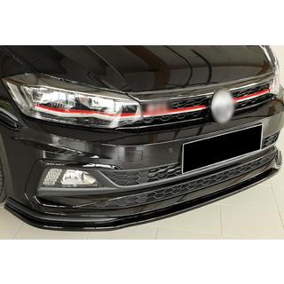 Etupuskurin lip spoileri DPT V-1 (GTI, kiiltävän musta) kuva 1