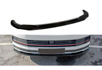 Volkswagen T5 2010–2015 DPT etupuskurin lip-spoileri (kiiltävä musta) kuva 2
