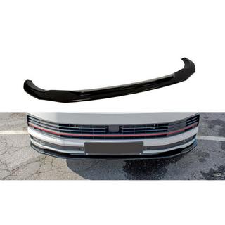 DPT etupuskurin lip-spoileri (kiiltävä musta) Volkswagen T6 2015–2024 kuva 2