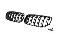 BMW 3-sarja E90/E91 2005–2011 M-Look munuaismaski (2008-2011, kiiltävän musta) kuva 4
