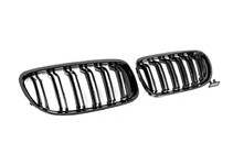 BMW 3-sarja E90/E91 2005–2011 M-Look munuaismaski (2008-2011, kiiltävän musta) kuva 5
