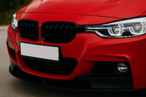 BMW 3-sarja F30/F31 2012–2019 Munuaissäleiköt M-Look (kiiltävän musta) kuva 2