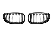 BMW 5-sarja E60/E61 2003–2010 Munuaissäleiköt M-Look (kiiltävän musta) kuva 3