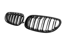 BMW 5-sarja E60/E61 2003–2010 Munuaissäleiköt M-Look (kiiltävän musta) kuva 4