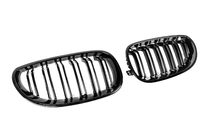BMW 5-sarja E60/E61 2003–2010 Munuaissäleiköt M-Look (kiiltävän musta) kuva 5