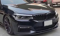 BMW 5-sarja G30/G31 2017–2023 Munuaissäleiköt M-Look (2017-2020, kiiltävän musta) kuva 3