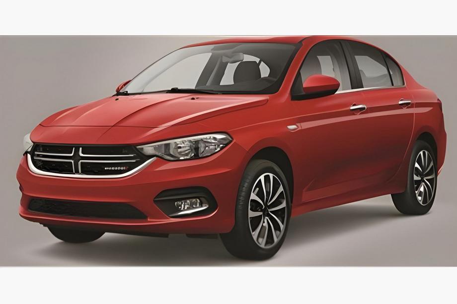 Fiat Tipo 2016– Jäähdyttimen säleikkö DPT (2016-2020, kiiltomusta) Image