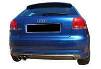 Audi A3 2003–2012 Takalusdiffuusori DPT (2005-2008, Coupe, kiiltävä musta) kuva 2