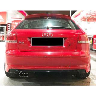 Takalusdiffuusori DPT (2005-2008, Coupe, kiiltävä musta) Audi A3 2003–2012 kuva 1