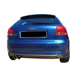 Takalusdiffuusori DPT (2005-2008, Coupe, kiiltävä musta) Audi A3 2003–2012 kuva 2