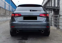 Audi A3 2012–2020 Takadiffuusori DPT (HB, 2017-2020, kiiltävä musta) kuva 5
